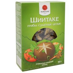 MAYUMI Шиитаке сушеные, коробка картонная (Китай) 50 г