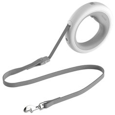 Поводок-рулетка для собак Xiaomi Moestar UFO Retractable Leash 2 серый 2.6 м