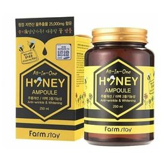 Многофункциональная ампульная сыворотка с медом FarmStay All-In-One Honey Ampoule, 250 мл