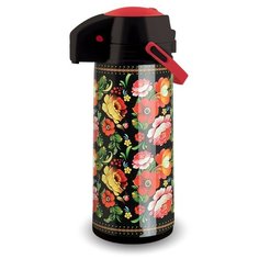 Помповый термос Kelli KL-0956, 2 л черный