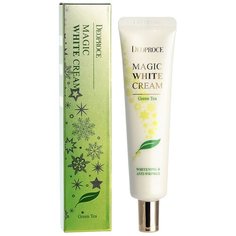 Deoproce Magic White Cream Green Tea Увлажняющий отбеливающий крем с экстрактом зеленого чая, 40 мл