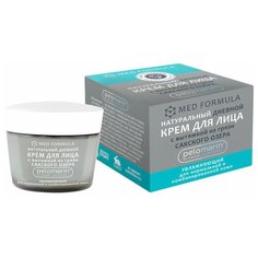 Дом Природы Med Formula Натуральный дневной крем для лица с вытяжкой из грязи Сакского озера Увлажняющий, 50 г