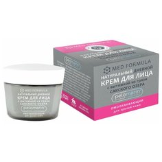 Дом Природы Med Formula Натуральный дневной крем для лица с вытяжкой из грязи Сакского озера Омолаживающий, 50 г
