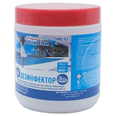 Aqualeon / Дезинфектор МСХ (медленный стаб. хлор в таблетках 200 г) 0,6кг.