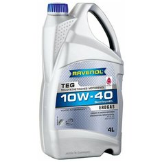 Полусинтетическое моторное масло Ravenol TEG SAE 10W-40, 4 л