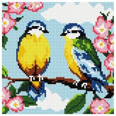 Алмазная мозаика ArtXobby BF506, 20х20 см, квадратные стразы, полная выкладка