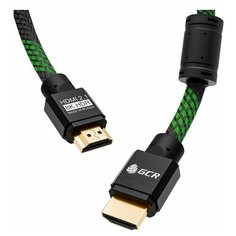 Кабель 0.5м HDMI v2.1 GCR GOLD для Apple TV SmartTV Xiaomi TV Box ПК PlayStation Xbox PS3 PS4 Pro проектор компьютер Ultra HD 4K 8К 3D Ethernet