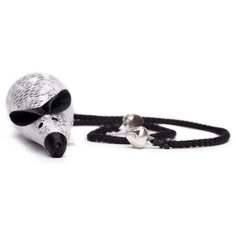 Игрушка для кошек Фитомышь с кошачьей мятой, серебро, VEDA