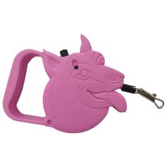 Рулетка-поводок Lilli Pet Pretty dog 3м, розовая