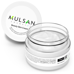 MULSAN Beauty Skin cream Крем для нормальной и комбинированной кожи лица с экстрактом зеленого чая и шалфея, 75 мл