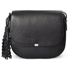 Сумка кроссбоди AFINA 416 ,натуральная кожа, черный