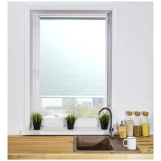 Рулонная штора LM DECOR "Симпл" 01, 72х160см.