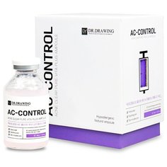 DR.DRAWING Skin Control Ampoule AC Очищающая сыворотка против акне, 35 мл