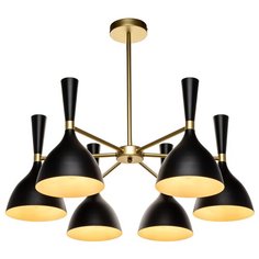 Люстра потолочная Lamplandia L1407 TAQUARAL, 6*E27макс 60Вт