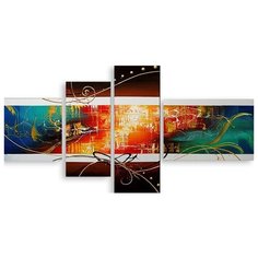 Модульная картина на холсте "Вдохновение" 90x48 см Modulka.Ru