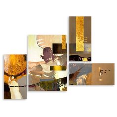 Модульная картина на холсте "Искусство" 120x93 см Modulka.Ru