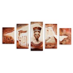 Модульная картина на холсте "Дух Египта" 90x44 см Modulka.Ru