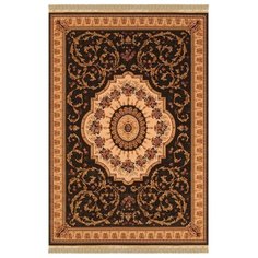 Ковер бельгийский Kover.ru IMPERIAL QUM 1512-GRN, Шерсть 1.5x0.8