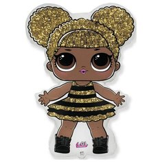 Воздушный шар Кукла ЛОЛ QUEEN BEE, Королева Пчёл, 87 см Flexmetal