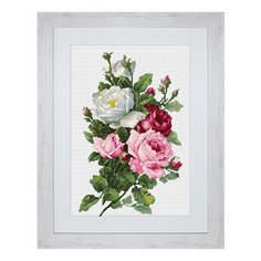 Набор для вышивания Букет из роз,Luca-S 13,5 х 21,5 см B2285