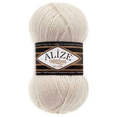 Пряжа Alize Superlana Classic (599 сл.кость) 5 шт.