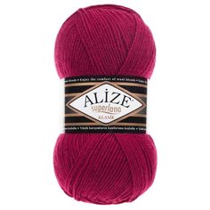 Пряжа Alize Superlana Classic (649 рубин) 5 шт.