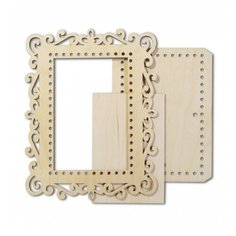 Набор Рамка деревянная прямоугольная 23х18 (10х15) Овен 1192-РД
