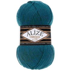 Пряжа Alize Superlana Classic (212 петроль) 5 шт.