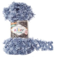 Пряжа Alize Puffy Fur (6106) 5 шт.