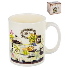 Кружка из доломита серии БРАУНИ, объемом 350мл, подарочная упаковка, ТМ Elrington, артикул 110-07060