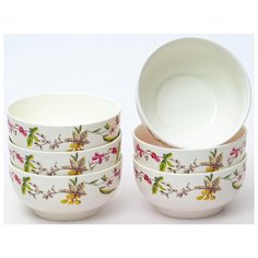 Набор салатников 330мл ЛАТОНА ЛЕТНЕЕ УТРО 6 предметов, 104-03109-3, Balsford