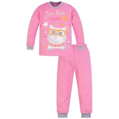 Пижама детская 819п, Утенок, размер 64(рост 122 см) розовый_котик