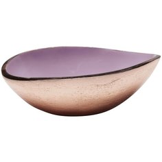 KARE Design Салатник Ohlala, коллекция "О-ля-ля" 10*5*7, Керамика, Медный, Фиолетовый