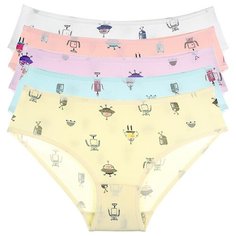 Трусы для девочек 41565, Цвет: Микс, Размер: 8/9, 5шт. в упаковке Donella