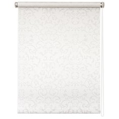 8259. Рулонная штора 048х175 Дельфы белый Уют