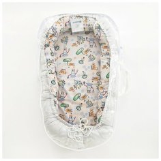 Матрасик-топпер Крошка Я "Роботы", 72*100 см, бязь, синтепух