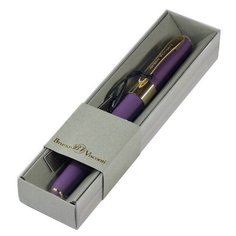 Ручка в футляре "MONACO" шариковая 0.5 ММ, СИНЯЯ (виноградный корпус, серая коробка) Bruno Visconti