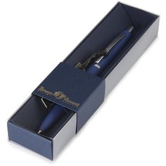 Ручка в футляре "SAN REMO" АВТОМАТИЧЕСКАЯ 1,0 ММ, СИНЯЯ (ярко-синий корпус, синяя коробка) Bruno Visconti