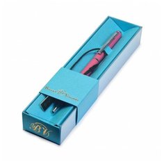 Ручка в футляре "PALERMO" АВТОМАТИЧЕСКАЯ 0.7 ММ, СИНЯЯ (коралловый корпус, голубая коробка) Bruno Visconti