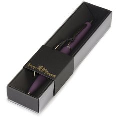 Ручка в футляре "SAN REMO" АВТОМАТИЧЕСКАЯ 1,0 ММ, СИНЯЯ (фиолетовый корпус, черная коробка) Bruno Visconti