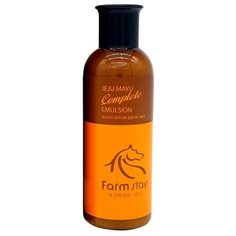 Farmstay Jeju Mayu Complete Horse Oil Emulsion Эмульсия для лица с лошадиным маслом для сухой кожи, 200 мл