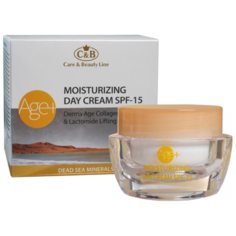 Care & Beauty Line Коллагеновый увлажняющий дневной крем с SPF-15, 50 мл