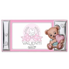 Рамка для фото "Мишка" Valenti 73208/3RA Розовый