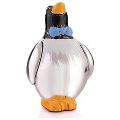 Статуэтка "Пингвин с бабочкой" Nuova MaxArt Z620BRU Синий