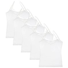 Майка Donella, 5 шт., размер M, белый