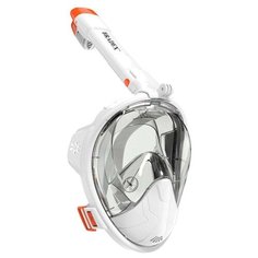 Полнолицевая маска для снорклинга со складной трубкой, S/M Bradex