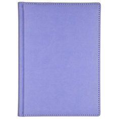 Ежедневник Альт Velvet недатированный, искусственная кожа, А5, 136 листов, сиреневый