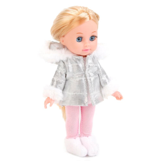 Карапуз MARY203X Машенька 15 см в зимней одежде с аксесс.