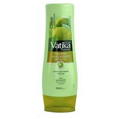Кондиционер Vatika Olive & Henna (Оливковое масло и алоэ для ломких, тонких и поврежденных волос) Dabur