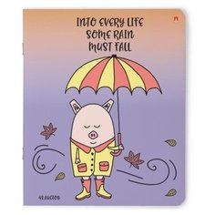 Тетради 48 листов "ВЕСЕЛЫЕ СВИНКИ". Набор 5 шт. Цена за 5 штук. Альт